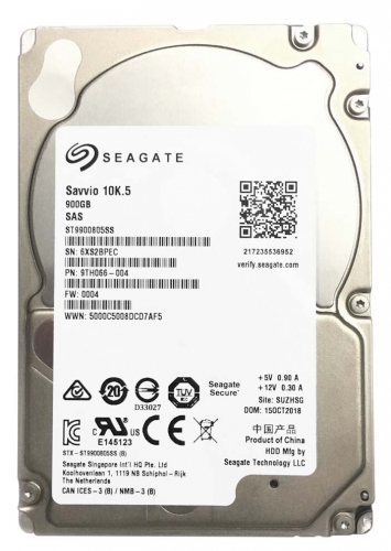 Жесткий диск Seagate ST9900805SS 900Gb  SAS 2,5" HDD