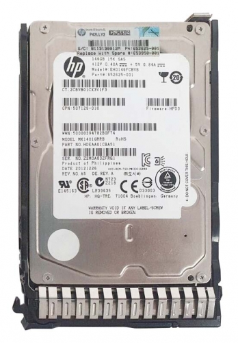 Жесткий диск HP 653950-001 146Gb  SAS 2,5" HDD