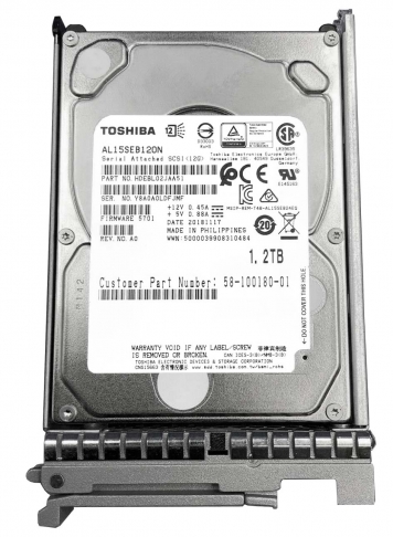 Жесткий диск Cisco UCS-HD12TB10K12G= 1,2Tb 10000 SAS 2,5" HDD