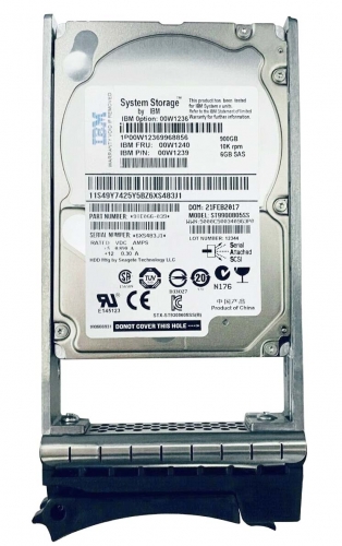 Жесткий диск IBM 00W1240 900Gb 10000 SAS 2,5" HDD