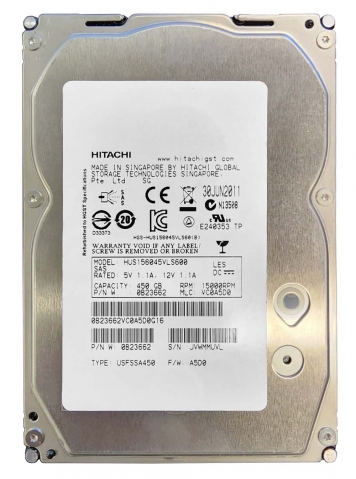 Жесткий диск Hitachi 0B23662 450Gb  SAS 3,5" HDD