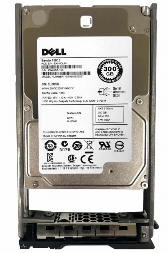 Жесткий диск Dell H8DVC 300Gb  SAS 2,5" HDD