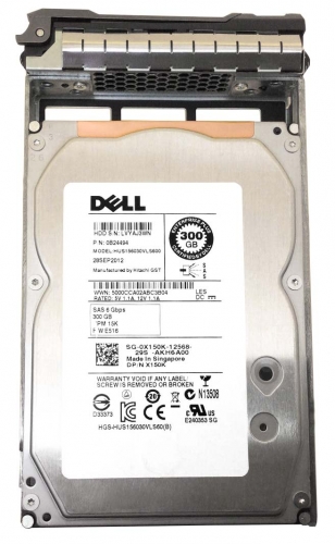 Жесткий диск Dell 0B24494 300Gb  SAS 3,5" HDD