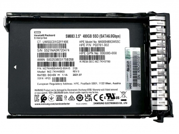 Жесткий диск HP P02761-002 480Gb SATAIII 2.5" SSD