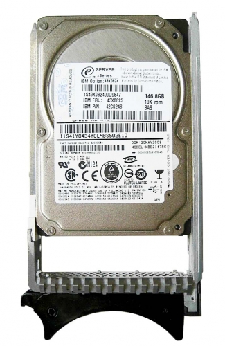 Жесткий диск IBM 43X0825 146Gb 10000 SAS 2,5" HDD