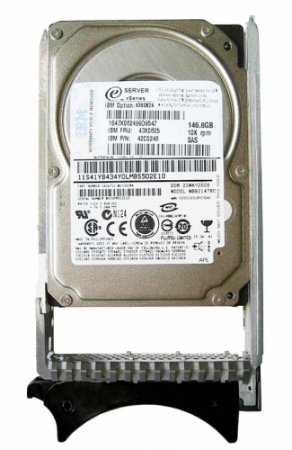 Жесткий диск IBM 43X0826 146Gb  SAS 2,5" HDD