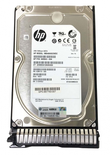 Жесткий диск HP 693687-B21 4TB 7200 SATA 3.5" HDD 