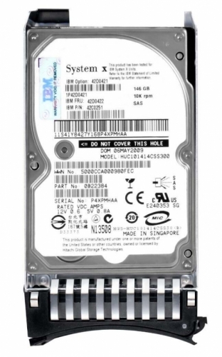 Жесткий диск IBM 42D0423 146Gb 10000 SAS 2,5" HDD