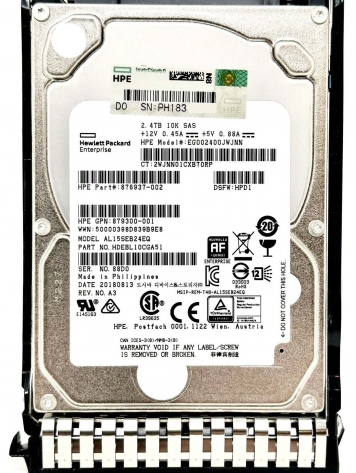 Жесткий диск HP EG002400JWJNN 2,4Tb 10500 SAS 2.5" HDD