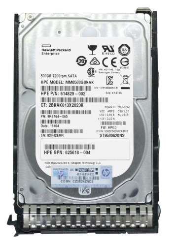 Жесткий диск HP 656107-001 500Gb  SATAIII 2,5" HDD