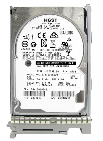Жесткий диск Cisco 0B34148 1,2Tb 10000 SAS 2,5" HDD