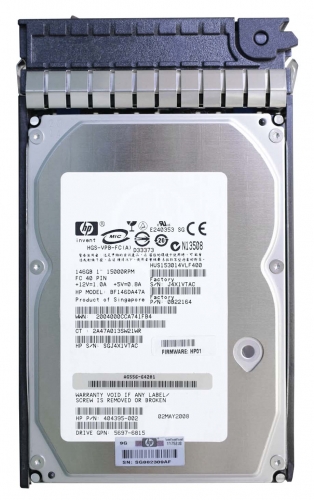 Жесткий диск HP 0B22164 146,8Gb  Fibre Channel  3,5" HDD