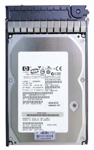 Жесткий диск HP BF146DA47A 146,8Gb  Fibre Channel  3,5" HDD