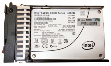 Жесткий диск HP 764918-B21 480Gb  SATAIII 2,5" SSD
