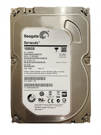 Жесткий диск Seagate 1CH162-301 1Tb  SATAIII 3,5" HDD