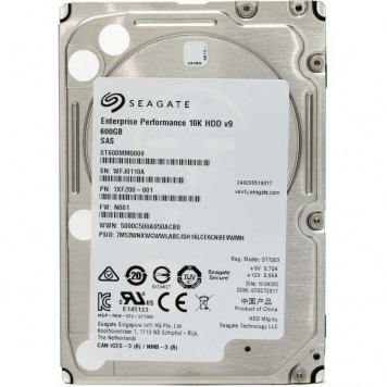 Жесткий диск Seagate ST600MM0009 600Gb 10000 SAS 2,5" HDD