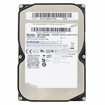 Жесткий Диск Samsung SP1644N 160Gb IDE 3,5" HDD