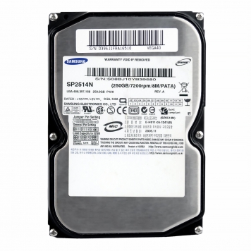 Жесткий диск Samsung SP2514N 250Gb 7200 IDE 3.5" HDD