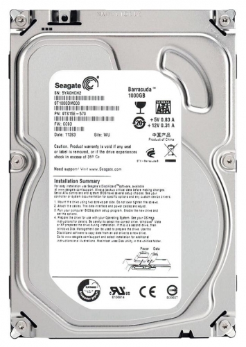 Жесткий диск Seagate 9TS15E 1Tb  SATAIII 3,5" HDD