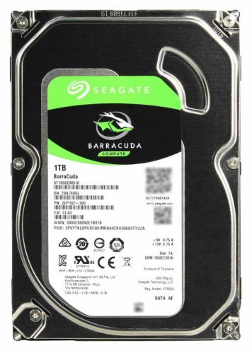 Жесткий диск Seagate 2EP102 1Tb 7200 SATAIII 3.5" HDD