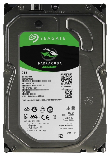 Жесткий диск Seagate ST2000DM005 2Tb 5400 SATA 3.5" HDD