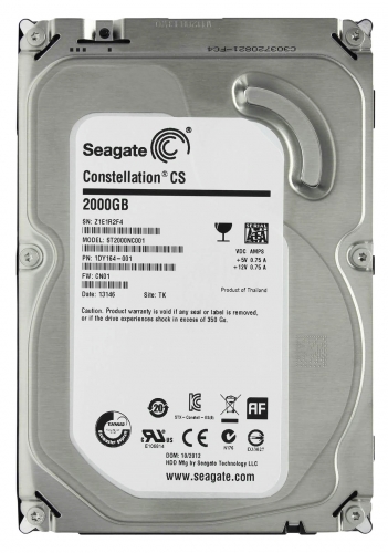 Жесткий диск Seagate 1DY164 2Tb  SATAIII 3,5" HDD