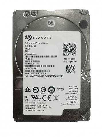 Жесткий диск Seagate 1V8200 300Gb 10000 SAS 2,5" HDD