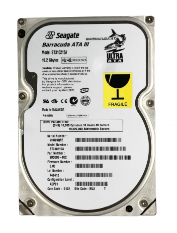 Жесткий диск Seagate ST310215A 10,2Gb 7200 IDE 3.5" HDD