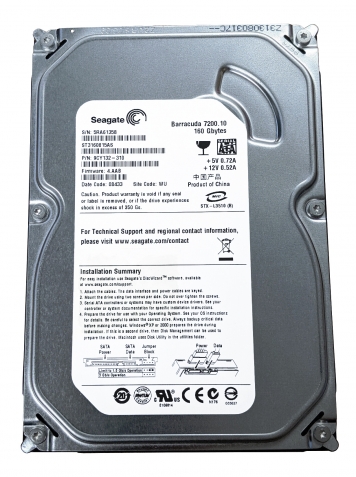 Жесткий диск Seagate 9CY132 160Gb  SATAII 3,5" HDD