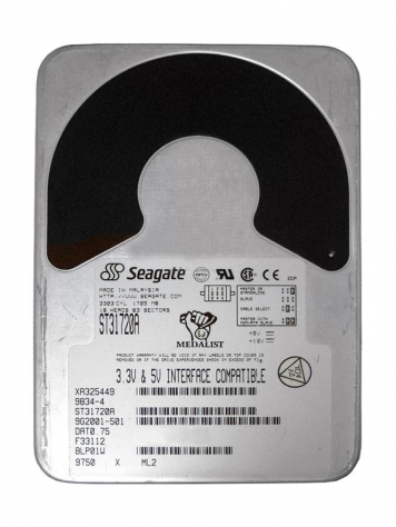 Жесткий диск Seagate ST31720A 1,7GB 4500 IDE 3.5" HDD