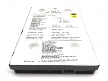 Жесткий диск Seagate 9W1021-301 20Gb 5400 IDE 3.5" HDD