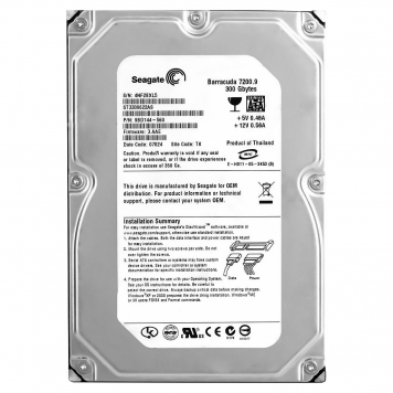 Жесткий диск Seagate 9BD144 300Gb 7200 SATAII 3.5" HDD