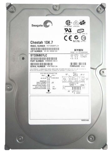 Жесткий диск Seagate ST336807LC 36,7Gb  U320SCSI 3.5" HDD
