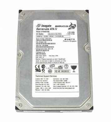 Жесткий диск Seagate 9T6002-301 40Gb 7200 IDE 3.5" HDD