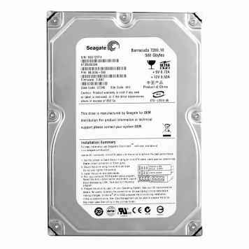 Жесткий диск Seagate ST3500830A 500Gb 7200 IDE 3.5" HDD