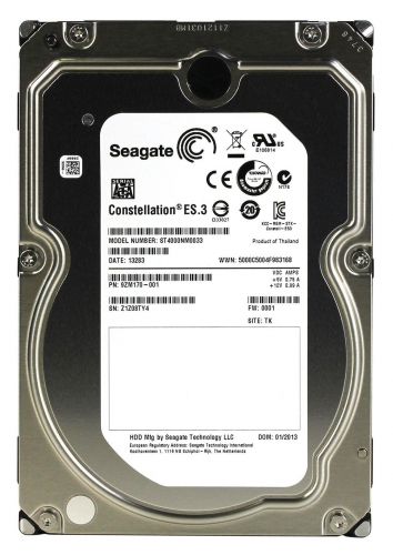 Жесткий диск Seagate ST4000NM0033 4Tb  SATAIII 3,5" HDD