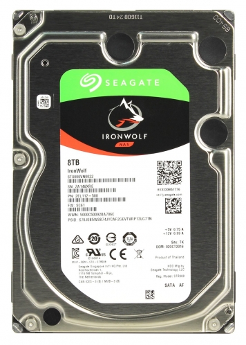 Жесткий диск Seagate ST8000VN0022 8Tb 7200 SATAIII 3.5" HDD