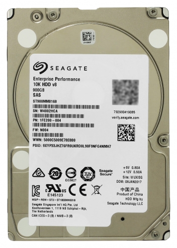 Жесткий диск Seagate ST900MM0168 900Gb 10000 SAS 2,5" HDD