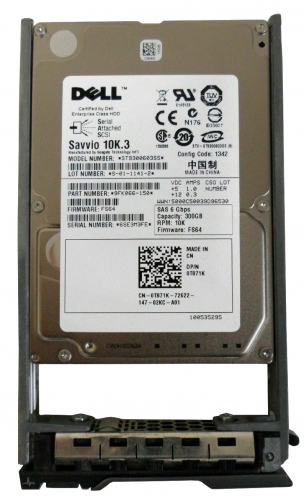 Жесткий диск Dell 9FK066-150 300Gb  SAS 2,5" HDD