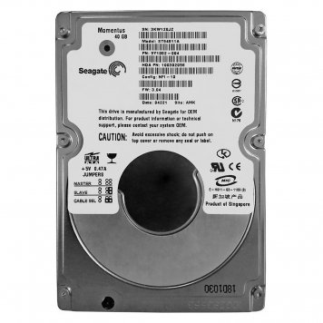 Жесткий диск Seagate 9Y1082 40Gb 5400 IDE 2,5" HDD