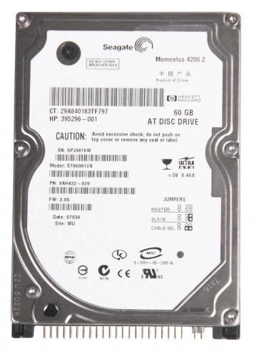 Жесткий диск Seagate ST960812A 60Gb 4200 IDE 2,5" HDD