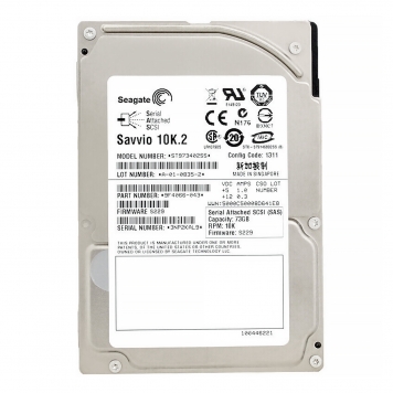 Жесткий диск Seagate ST973402SS 73,4Gb 10000 SAS 2,5" HDD