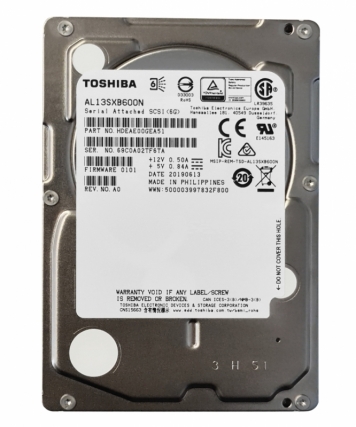 Жесткий диск Toshiba HDEAE00GEA51 600Gb 15000 SAS 2,5" HDD