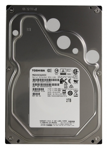 Жесткий диск Toshiba MG04SCA20EEY 2Tb 7200 SAS 3,5" HDD