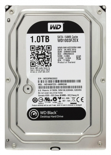 Жесткий диск Western Digital WD1003FZEX 1Tb  SATAIII 3,5" HDD