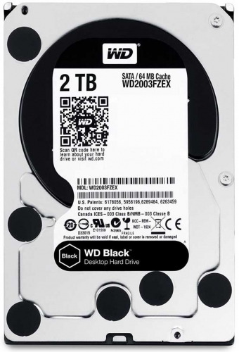 Жесткий Диск Western Digital WD2003FZEX 2Tb SATAIII 3.5" HDD