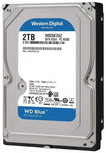 Жесткий диск Western Digital WD20EZAZ 2TB SATA 3.5" HDD