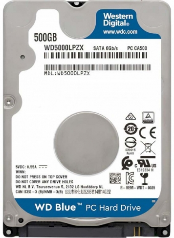 Жесткий диск Western Digital WD5000LPZX 500Gb 5400 SATAIII 2,5" HDD