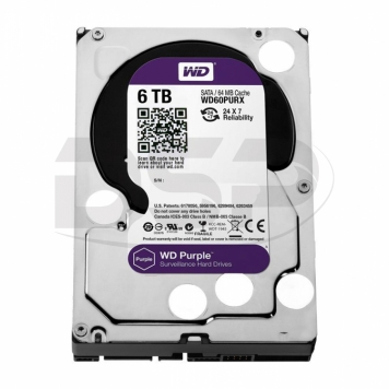 Жесткий диск Western Digital WD60PURX-64LZMY0 6Tb IntelliPower SATAIII 3.5" HDD