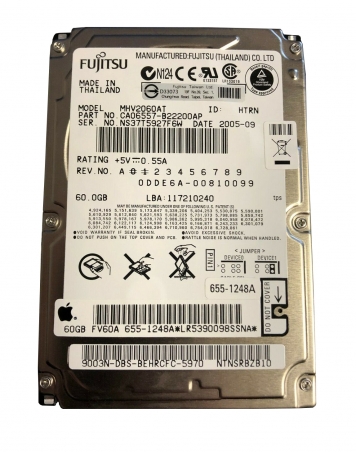 Жесткий диск Fujitsu CA06557 60Gb 4200 IDE 2,5" HDD